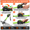 Kit 2 Cinta Catracas Zopplix Retrátil Automática | 2 Metros Gancho S