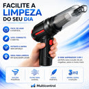 TurboVac Zx9000 | Aspirador Portátil 3 em 1