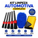 Kit Detail Zopplix | Kit Com 8 Itens Para Limpeza Automotiva Premium