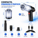 TurboVac Zx9000 | Aspirador Portátil 3 em 1