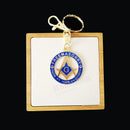 Masonic Key Chain Blue " FAITH HOPE CHARITY "Badge Mason Freemason   exquisite accessories Key Ring