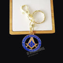 Masonic Key Chain Blue " FAITH HOPE CHARITY "Badge Mason Freemason   exquisite accessories Key Ring