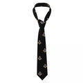 Custom Fashion Gold Square Compass Masonic Freemason Ties for Office Mens Freemasonry Mason Neckties