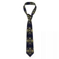 Custom Fashion Gold Square Compass Masonic Freemason Ties for Office Mens Freemasonry Mason Neckties