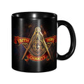 Customized Masonic Pattern Mug DIY Freemason Symbol Ceramic Milk Tea Coffee Cups