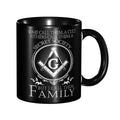 Customized Masonic Pattern Mug DIY Freemason Symbol Ceramic Milk Tea Coffee Cups